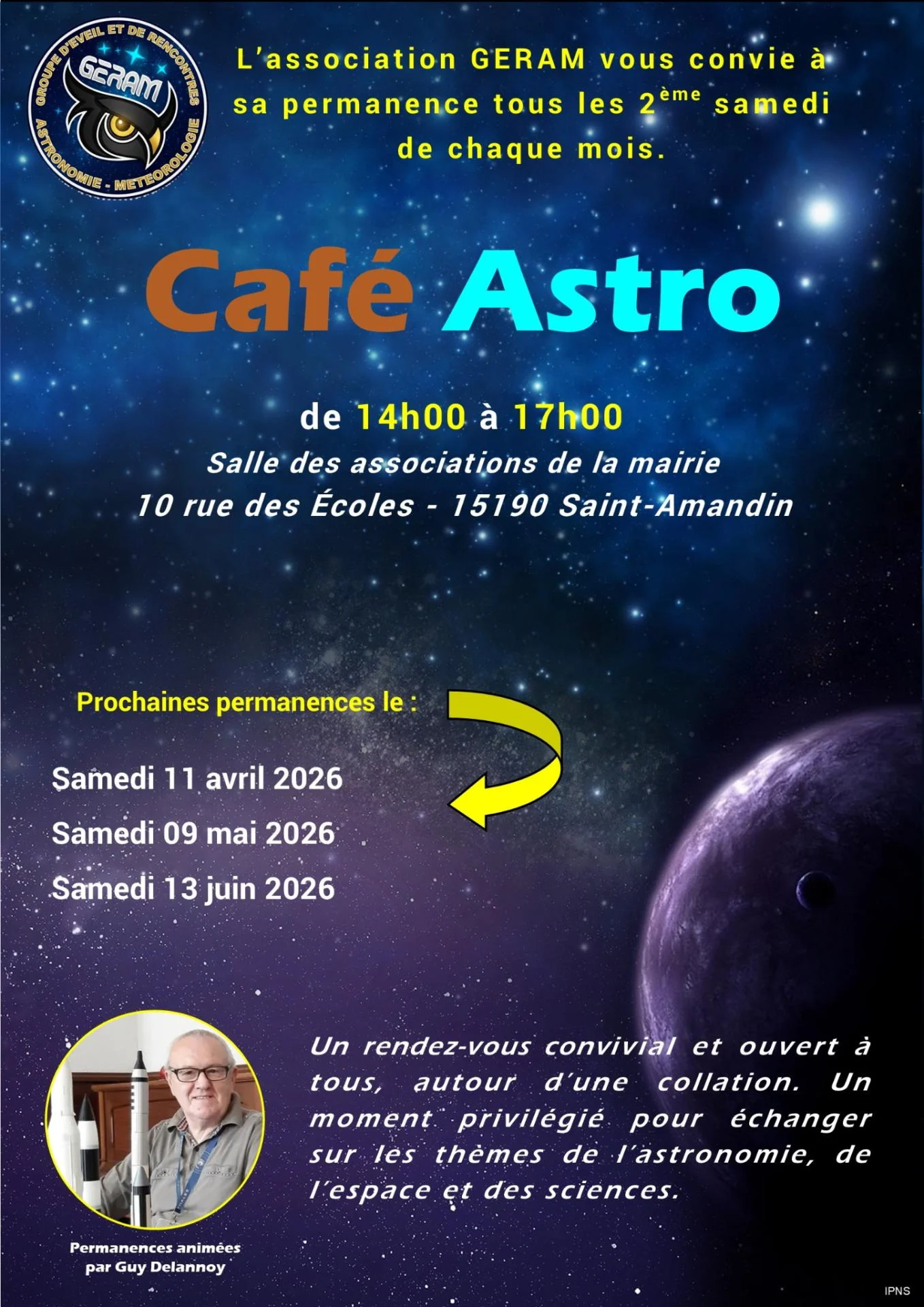 PERMANENCE DU GERAM dans :