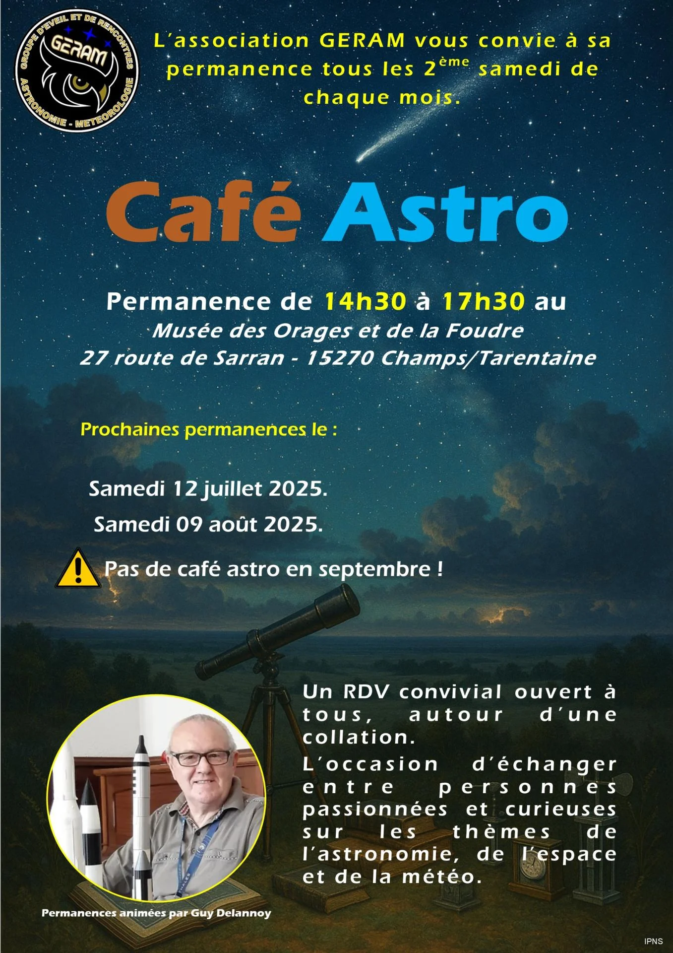 PERMANENCE DU GERAM dans :