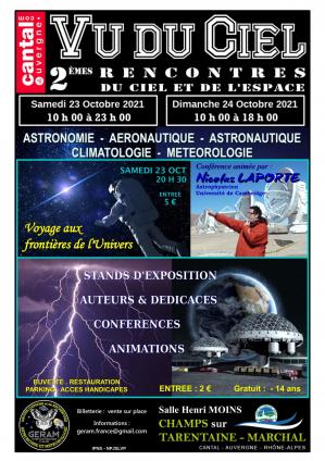 Affiche vuduciel - 23 & 24.10.2021